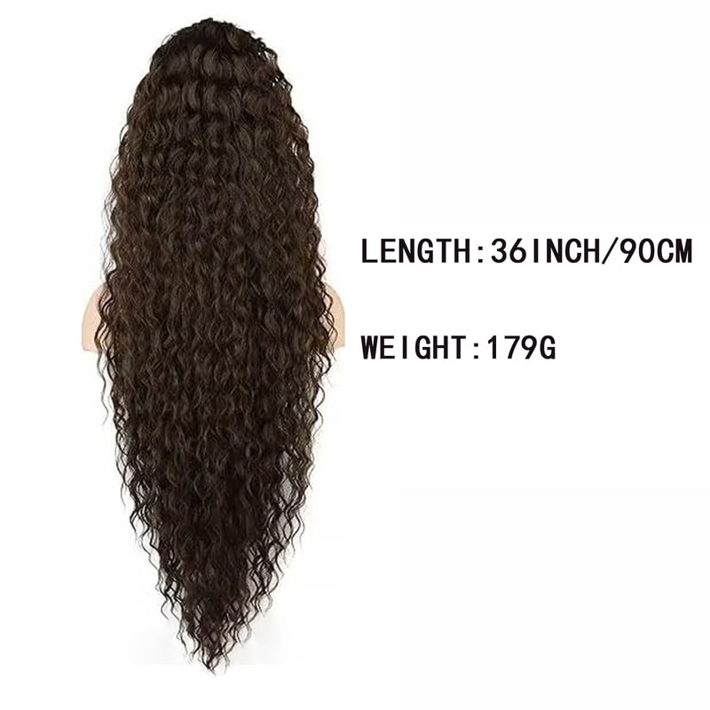36inch Synthetic Corn Wavy Long Ponytail Hair Extension  wig Kinky Curly Thick Clip In Drawstring Ponytail On Hair accessory