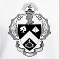 thumbnail image 3 of CafePress - Triangle Black And White Coat Of Arms Sweatshirt - Pullover Hoodie, Hooded Sweatshirt, 3 of 4