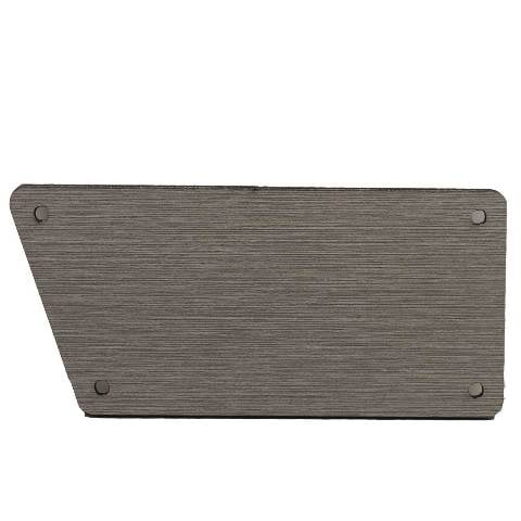 Ranger Boat Blank Ignition Panel 7202295 | 6 3/8 x 3 Inch Gray
