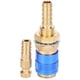 thumbnail image 1 of Conector de Manguera Rápida Ticfox Amarillo Azul Rojo Adaptador Refrigerado por Agua para Antorcha de Soldador MIG TIG Azul, 1 of 14