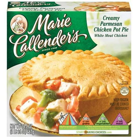 Marie Callenders Mc Creamy Parmesean Chicken Pot Pie