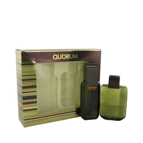 Set de regalo Antonio Puig QUORUM Eau De Toilette 100 ml + para después del afeitado