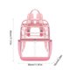 thumbnail image 3 of PVC Transparent Fashionable Backpack With Handle Outdoor Travel Large Capacity Backpack Student School Backpack Beach Bag Suitable For Daily Commuting Use, 3 of 5