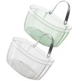 thumbnail image 1 of Organizador de cocina, cesta para colgar en la pared, cesta para baño, flores con adhesivo, Ginger The Pet, 2 unidades, 1 of 6