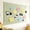 Green, variant on Emdiqzs Felt Pin Board Bulletin Board Rectangle Felt Memo Board for Photo Notes Wall Decor Green Pink Grey Black