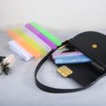 thumbnail image 7 of Vocoste 2 Pcs Plastic Toothbrush Holders Case for Travel Purple Blue 7.48"x1.06", 7 of 7
