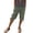 Army Green, variant on Knee Length Shorts for Women 2026 Summer Cotton Linen Elastic Waist Drawstring Elastic Hem Casual Shorts with Pockets