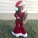 thumbnail image 3 of Ropa De Navidad Para Niños, Traje De Papá Noel De Navidad De Terciopelo Con Parte Inferior De Campana De Manga Larga, Conjunto De Trajes De 4 Uds Para Bebé De 2 A 5 Años, Regalo Yuarrent HA046754-04, 3 of 6