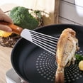 thumbnail image 2 of Kitchen Multi-Function Non-Slip Wooden Handle, Stainless Steel Steak Sauté Pan, 2 of 6