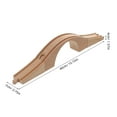 thumbnail image 2 of RUNROTOO 1Pack Train Track Bridge Model Wooden Trains Bridge Toy For Children Christmas, 2 of 8