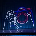 thumbnail image 3 of Craftnamesign Take Photo Neon Sign, Studio Camera Shop Decor, Photographer Gift, 3 of 4