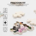 thumbnail image 4 of 500 Piece Animals Flowers Garden Jigsaw Puzzle Relaxing & Challenging Adult Puzzle Vibrant Artwork Highquality Pieces Great Gift Puzzle Enthusiasts, 4 of 7