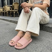 Cushionaire Feather Pillow Slide Sandals for Women – Comfortable and Squishy Slip On Womens Slippers, Indoor Outdoor Shower Shoes, Beach Essential Cloud Slides