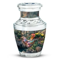 SUBSH Chicken Urn - Mini Urns - Cremation Companion Urns - Urns for Human Ashes Adult Male Dad - Cremation Urns for Human Ashes Adult Female (3 inch Pack of 1)