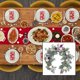 thumbnail image 3 of Decoración de boda Arreglos Telón de fondo rústico Guirnalda de vegetación Hoja de flor artificial para fiesta Cumpleaños Recepción D Baoblaze guirnalda de seda, 3 of 7