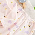 thumbnail image 7 of NOLDARES Toddler Baby Boys Fall Clothes Set Stripe Embroidery Long Sleeve Sweatshirt Pullover Tops & Pants Outfits Size:9-10 Y,Purple, 7 of 7