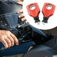 thumbnail image 6 of JISADER Motorcycle Handle Bar Risers Accessories Replaces Spare Parts Aluminum Alloy Red, 6 of 9