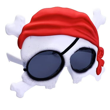 Party Costumes - Sun-Staches - Skull and Crossbones New SG3565