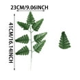 thumbnail image 3 of 8PCS Artificial Silk Leather Leaf Fern Picks Artificial Greenery Stems Artificial Fern Leaves Fern Bouquet for Floral Arrangement Home Wedding Garden, 3 of 3