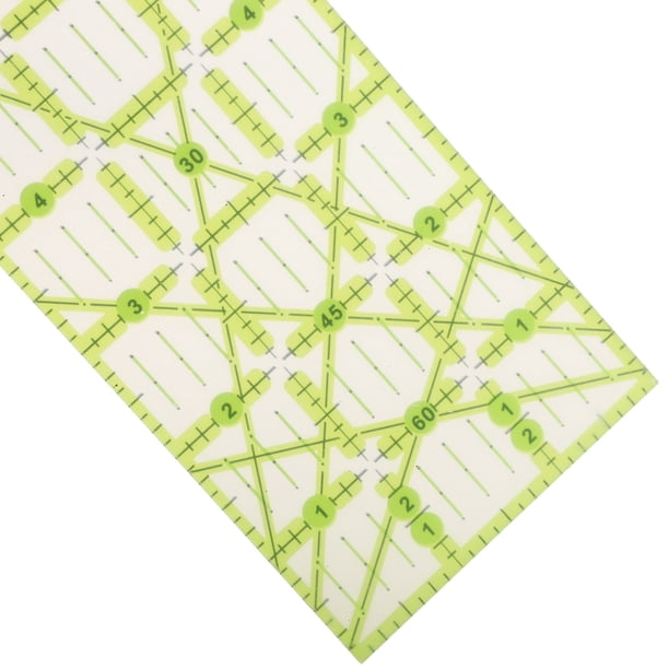 Hitburu Jauge D'aiguille, Jauge À Aiguille Règle De Quilting, Ensemble De Trois Gabarits De Mesure Guide Pour Débutants Quilting Ourlet Artisanat