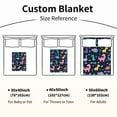 thumbnail image 7 of Dinosaur Baby Blankets for Boys and Girls, Dinosaur Baby Blanket, Super Soft Fleece Dino Blankets for Kids Newborns Baby, Dinosaur Blankets for Boys Girls Baby Shower Gifts for Bed Couch(40"x50"), 7 of 7