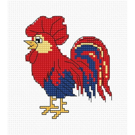 UPC: 4840746012136 | Cock B082L Counted Cross-Stitch Kit