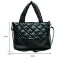 thumbnail image 4 of Bolso Bolsa cruzados de moda Otoño Invierno con asa superior acolchado algodón viaje Likrtyny Para Estrenar, 4 of 9