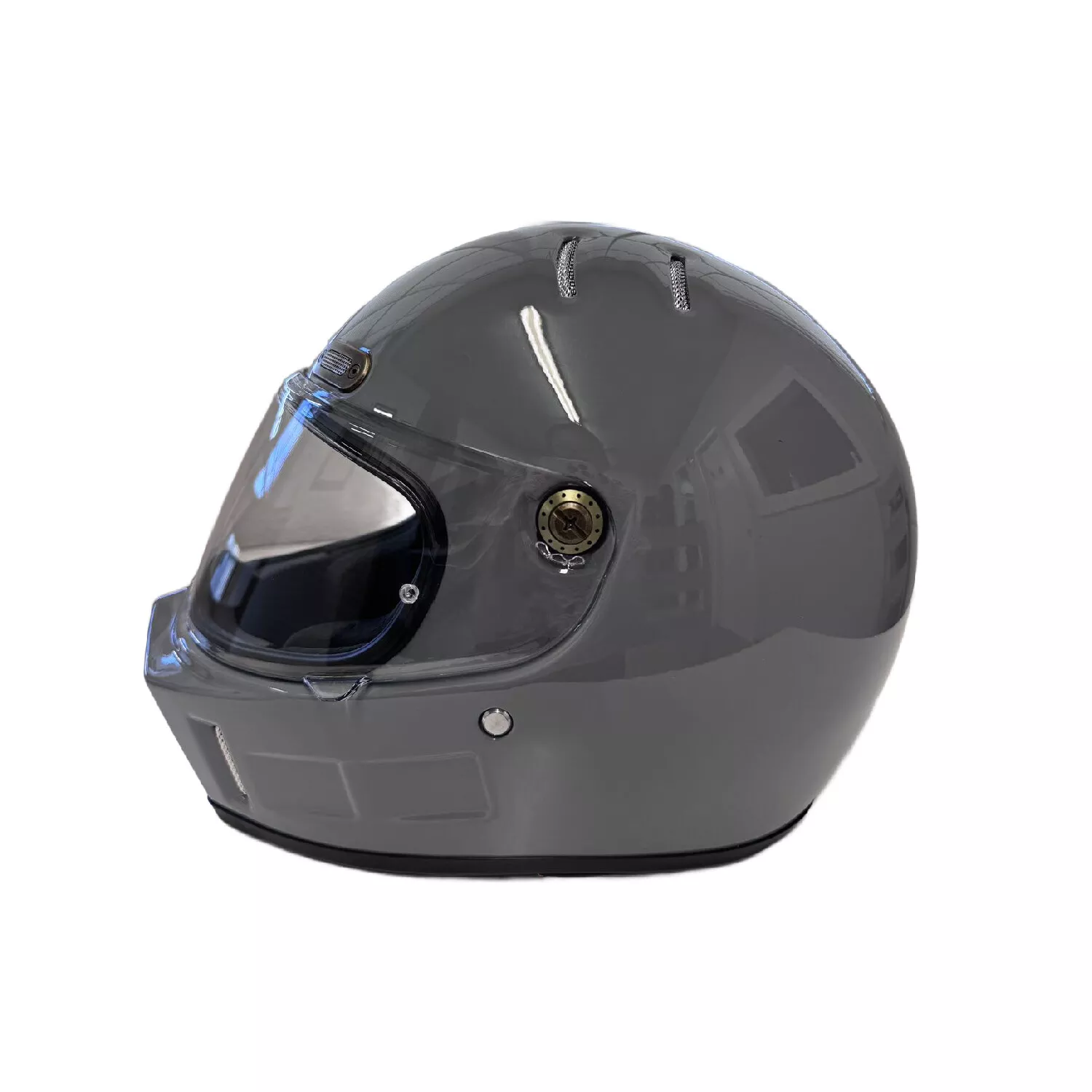 CRG Full-Face Motorcycle Street Bike Fiberglass Helmet DOT Certified- Size M
