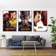 thumbnail image 4 of Póster de arte de pared de la película Deadpool y Wolverine de 2024, impresión artística de la película de superhéroes de Disney, pintura en lienzo colorida, decoración de la sala de lectura, 4 of 5