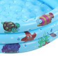 thumbnail image 2 of Piscine pour Bébé - QIILU - Modèle Rond - PVC Épais - 90 cm - Bleu, 2 of 4