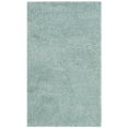 thumbnail image 5 of SAFAVIEH Laguna Neven Plush Solid Shag Runner Rug, Light Blue, 2'3" x 8', 5 of 5
