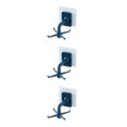 thumbnail image 1 of Bewildely Ganchos de pared de 4 garras Soporte de almacenamiento Giratorio de 360 ° sin perforaciones Accesorio de suspensión giratorio Type1 NO1, 1 of 6