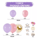 thumbnail image 5 of Globo Decoración Cumpleaños Guirnalda De Globos Mariposa, Morado/Rosa, 5 of 5