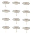 thumbnail image 1 of 12PCS Paper Parasol Beach Umbrella White DIY Umbrella Photography Props for Baby Shower Partys Wedding 60cm/23.6inch, 1 of 5