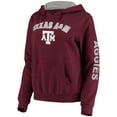 thumbnail image 2 of Women's Colosseum Maroon Texas A&M Aggies Loud and Proud Pullover Hoodie, 2 of 3