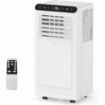 thumbnail image 5 of Lumiparty 10000 BTU Portable Air Conditioner with Heater, Indoor Floor AC Unit for Bedroom, for Room up to 450 Sq.ft, White, 5 of 7