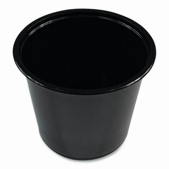 5.5 oz Portion Cup, Black - 2500 Count