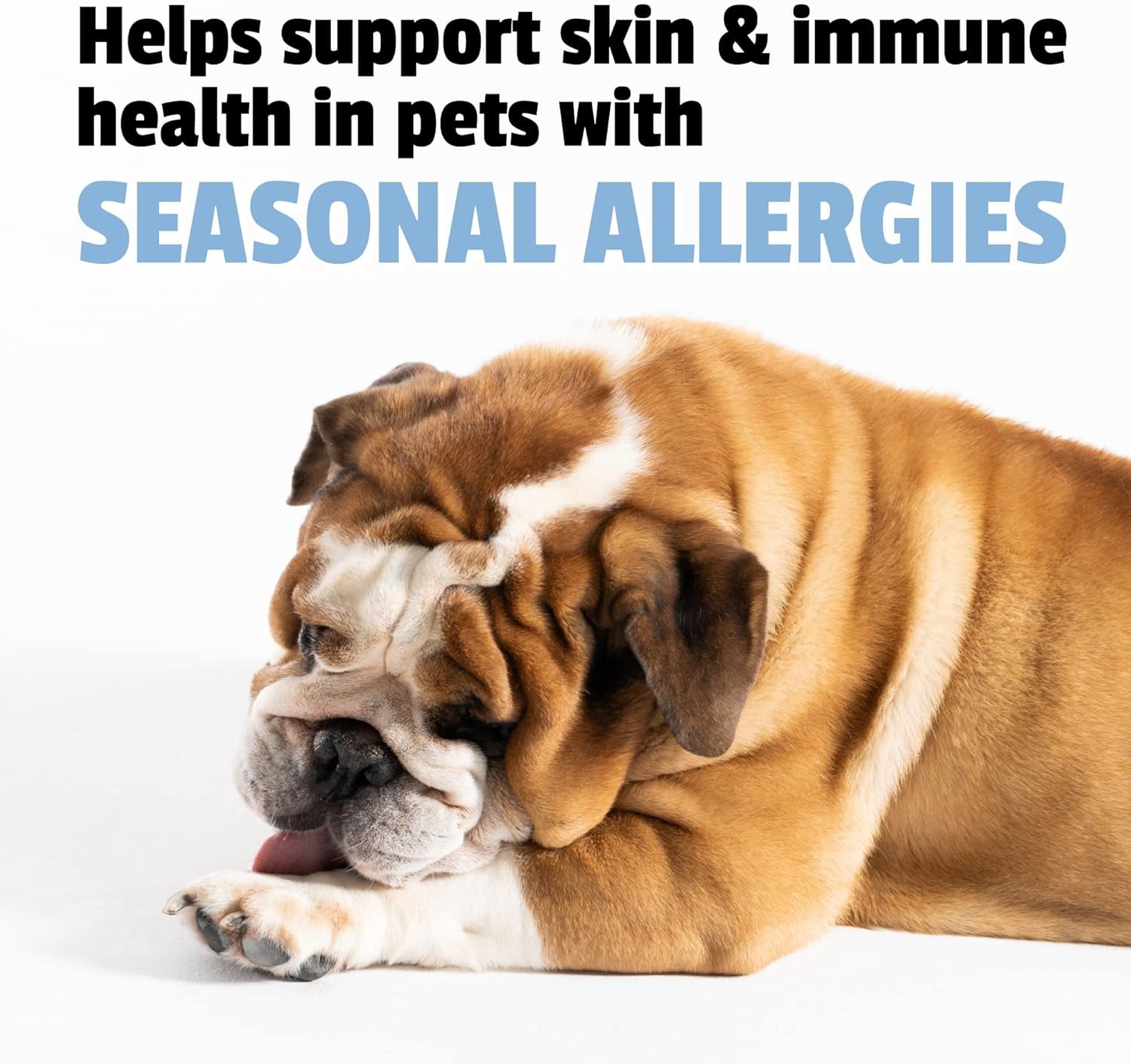 Pet Naturals Anxiety & Allergy Relief Soft Chews for Dogs, Duck, 90 Count Jar