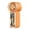Orange, variant on Personal High-speed Turbine Mini Handheld Fan Type-C Rechangable Mini Personal Pocket Fans SOS Flashing Light Ultra-Quiet Small Electric Fan for Travel/Summer/Concerts (Green)