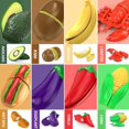 thumbnail image 3 of 17 piezas de juguetes de comida para cortar para la cocina de los niños, juguetes de comida simulada para niños pequeños, accesorios de juguetes de cocina de juego, comida/fruta/verdura falsa,, 3 of 7
