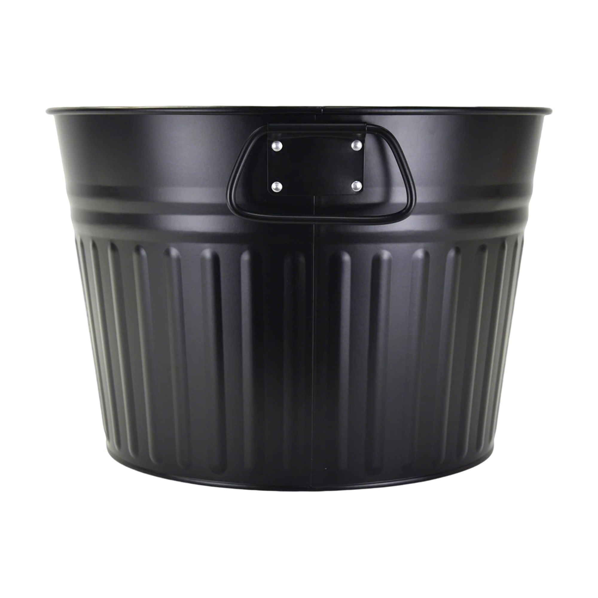 Baignoire ovale noire Hometrends, grand format,24 po x14.37 po