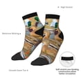 thumbnail image 6 of Fuzoiu Mallard Ducks Print Adult Socks, Crew Moisture-wicking Socks, Unisex Cushion Crew Socks,Casual Sports Ankle Socks, 6 of 7