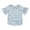 Blue, variant on Shadoumai Toddler Girl Shirts 4t Cartoon Print O Neck Shirt Short Sleeve T Shirts Cute Oversized Tops Kids Summer Clothing