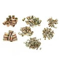 thumbnail image 4 of Insert Nutsert, 220Pcs Rivet Nuts Fastener Hardware Rivet Nuts, Color-Plated Zinc Rivet Nut For Metal Plates Pipes, 4 of 8