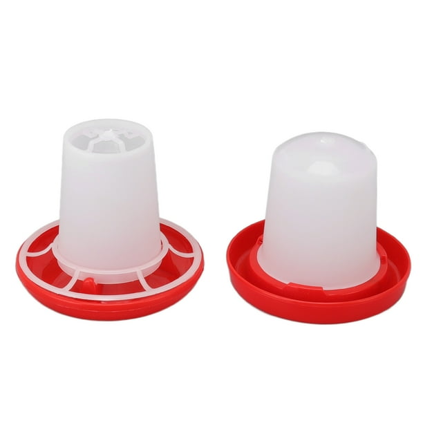 Kit de comedero y bebedero para pollitos, diseño de manga giratoria, alimentación y riego automático, combinación de comedero y bebedero para aves de corral