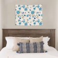thumbnail image 3 of Blue Rose Flowers Tapestry for Bedroom - Tapestry Wall Hanging Wall Tapestry for Dorm Wall Decor Home Decoration , Aesthetic Funny Tapestry 29 x 37in, 3 of 5