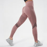 OmicGot Women’s High Waist Seamless Leggings Ankle Yoga Pants Running Workout Tights