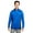 True Royal/ Blk, variant on Harriton M786 Men's Flash Snag Protection Plus IL Colorblock Quarter-Zip Pullover-Black/ Sunray Yellow-2XL