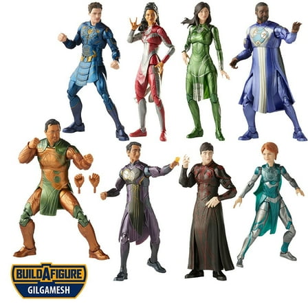 Marvel Legends Series: The Eternals - Build A Figure Case of 7 Gilgamesh Series 6-inch Action Figures