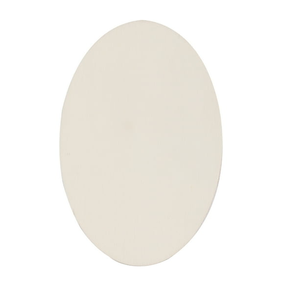 6.5" Wood Oval Plaque by Make Market – Unfinished Plywood Ovals for Painting - Staining - and DIY Craft Projects - 36 Pack